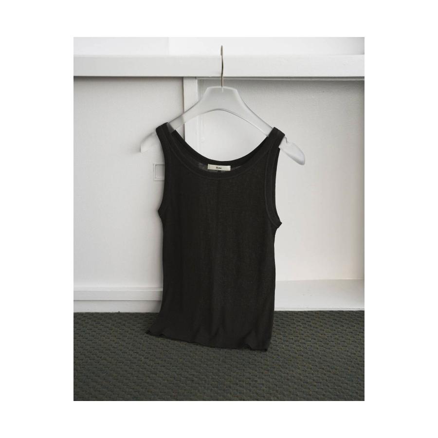 Wool Rib Tanktop - BROWN (62610614) anuke(アンヌーク) |  | 01