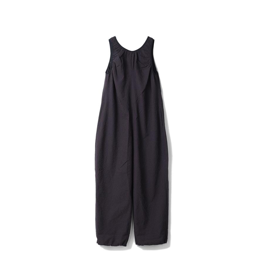 Uneck Check Combinaison - BROWN (62610309) anuke(アンヌーク) | 
