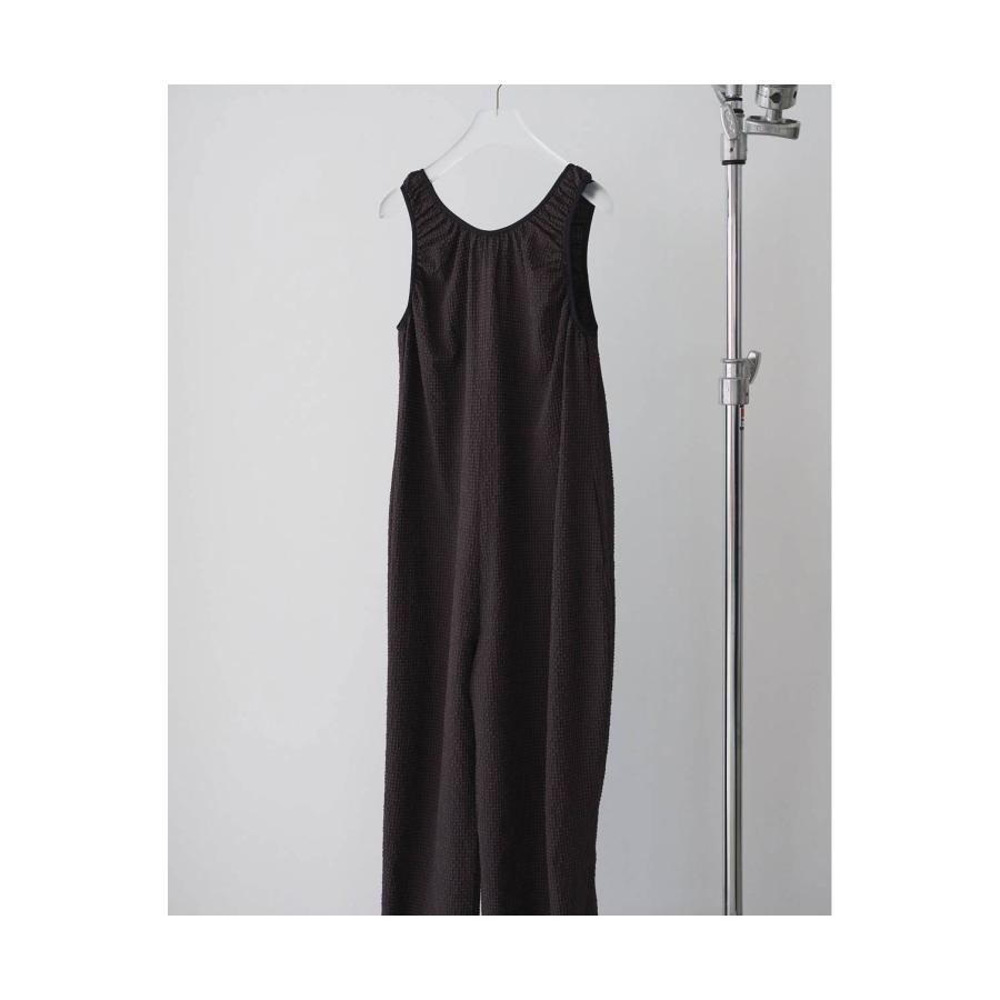 Uneck Check Combinaison - BROWN (62610309) anuke(アンヌーク) |  | 01