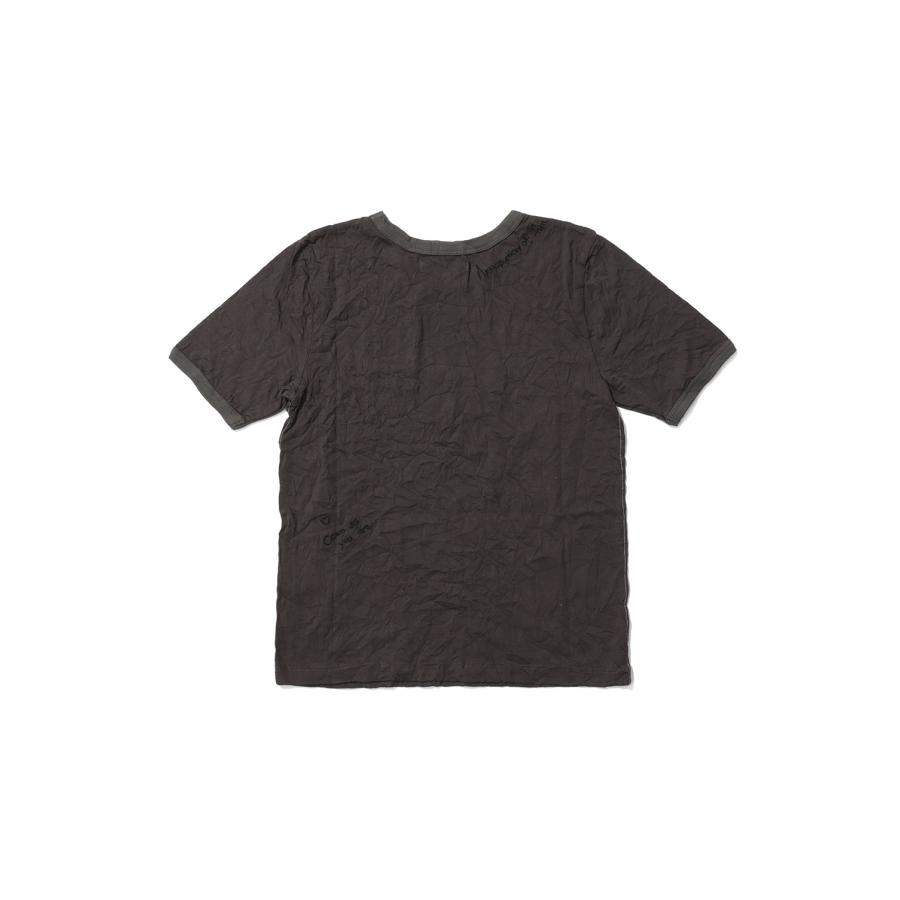 Lettering Washer T-Shirts - BROWN (62610610) anuke(アンヌーク) |  | 01