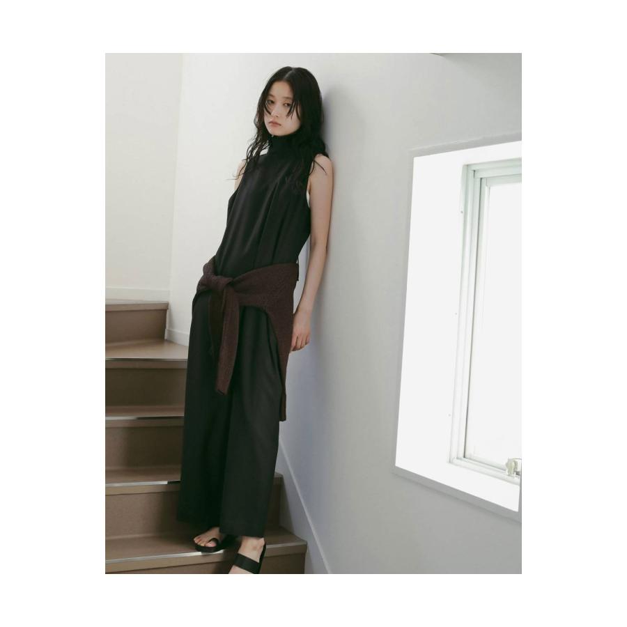 Highneck Sleeveless Onepiece - BLACK (62610314) anuke(アンヌーク) |  | 02