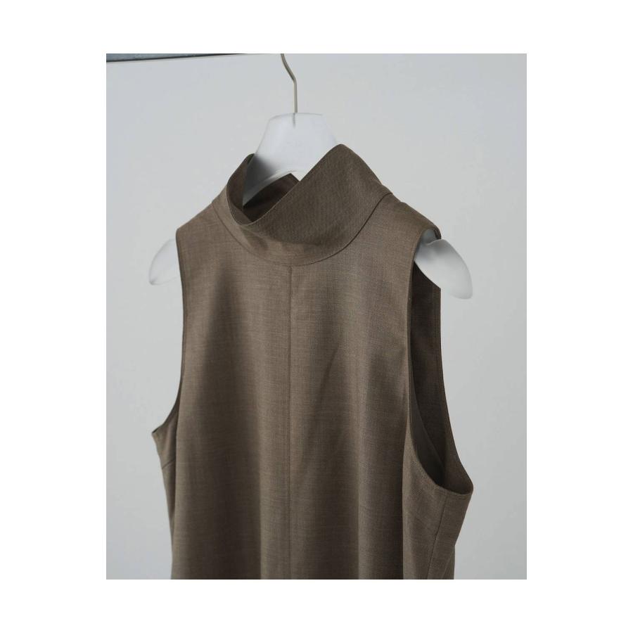 Highneck Sleeveless Onepiece - MOCHA (62610314) anuke(アンヌーク) |  | 02