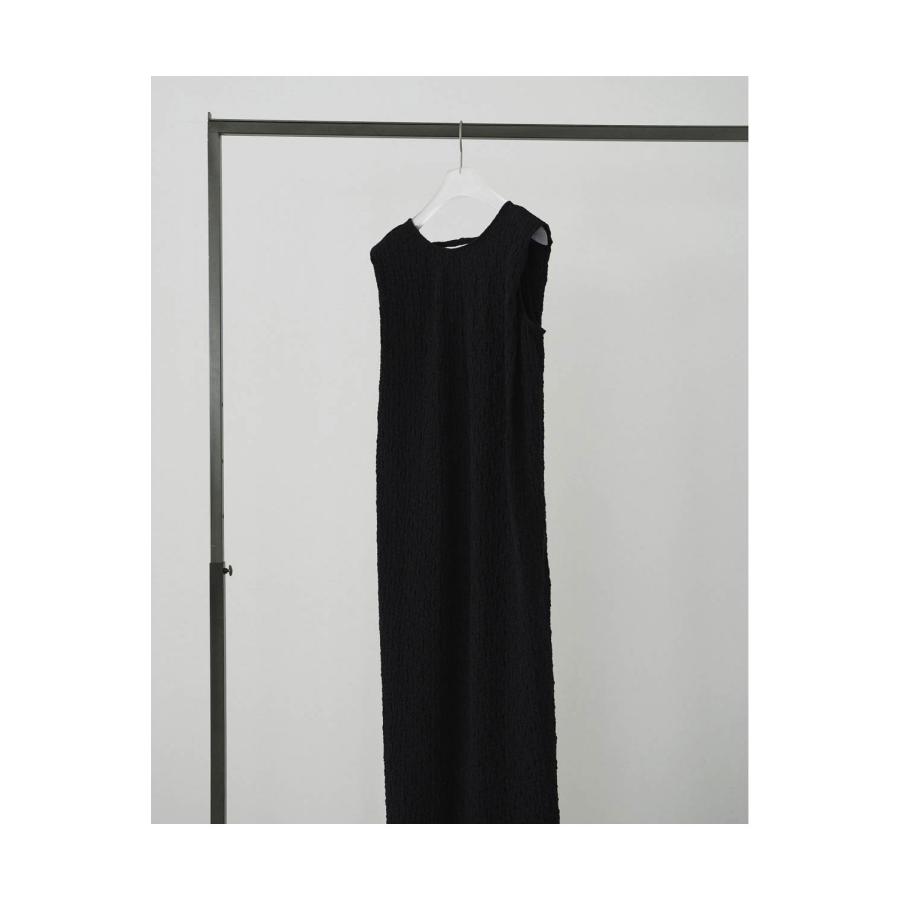 Sleeveless Shirring Onepiece - BLACK (62610306) anuke(アンヌーク) |  | 02