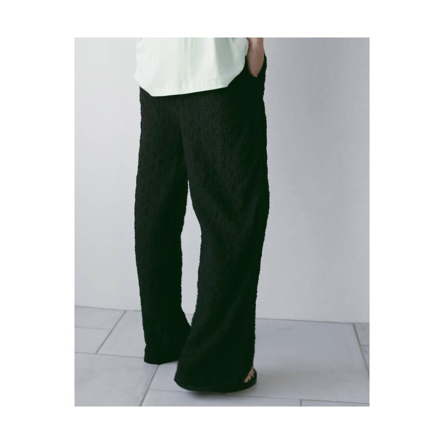 Shirring Easy Pants - BLACK (62610710) anuke(アンヌーク) |  | 04
