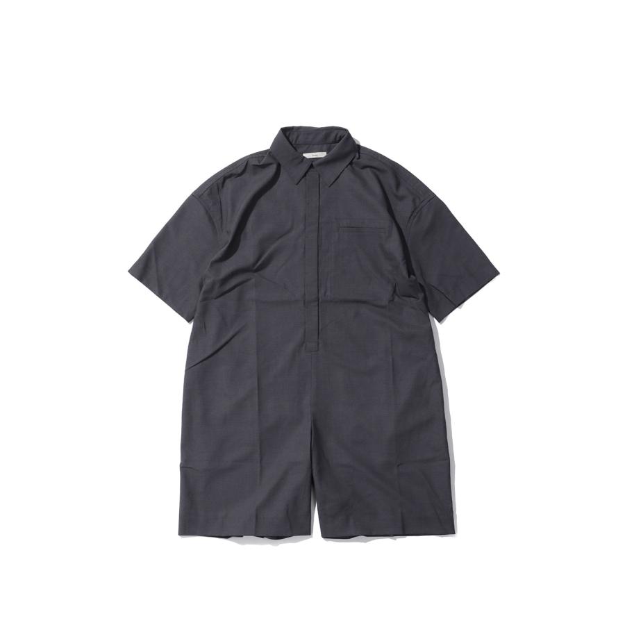 Halfsleeve Shirts Combinaison - GRAY (62610305) anuke(アンヌーク) | 