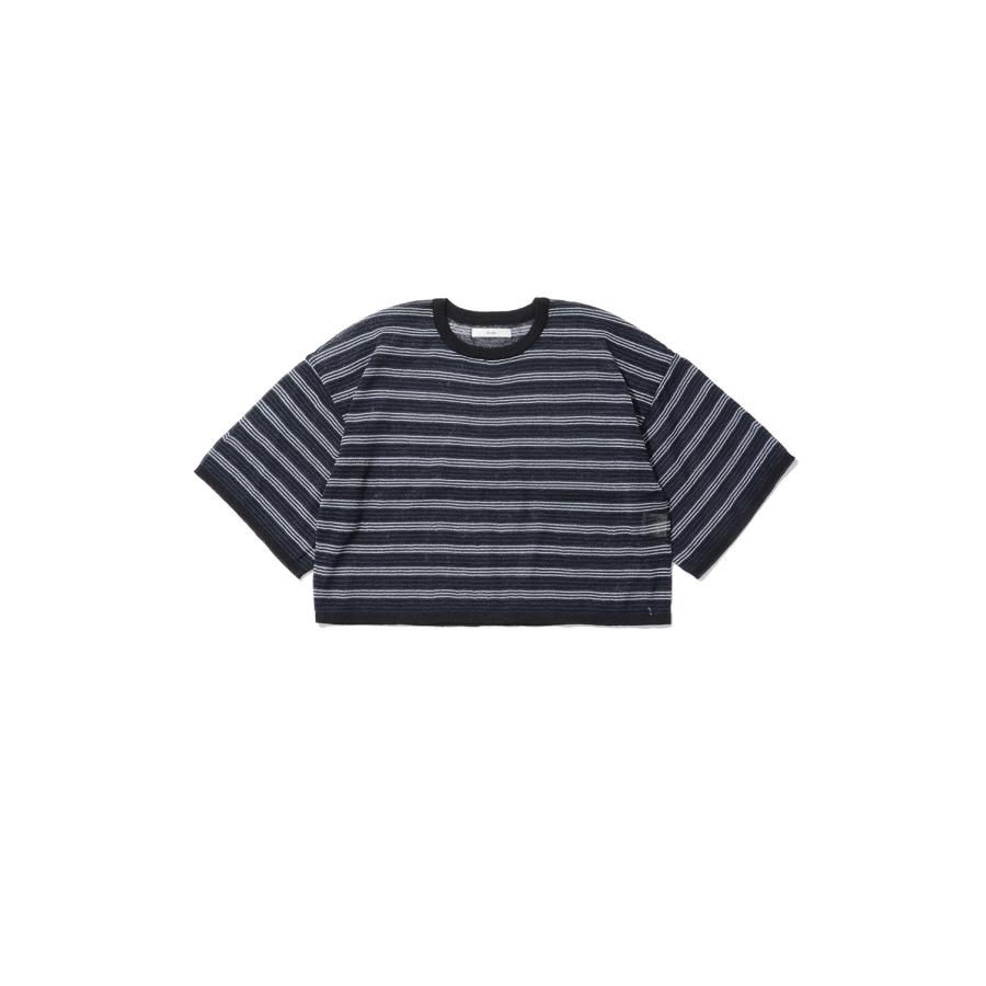 Sheer Border Knit - NAVY (62610503) anuke(アンヌーク) | 