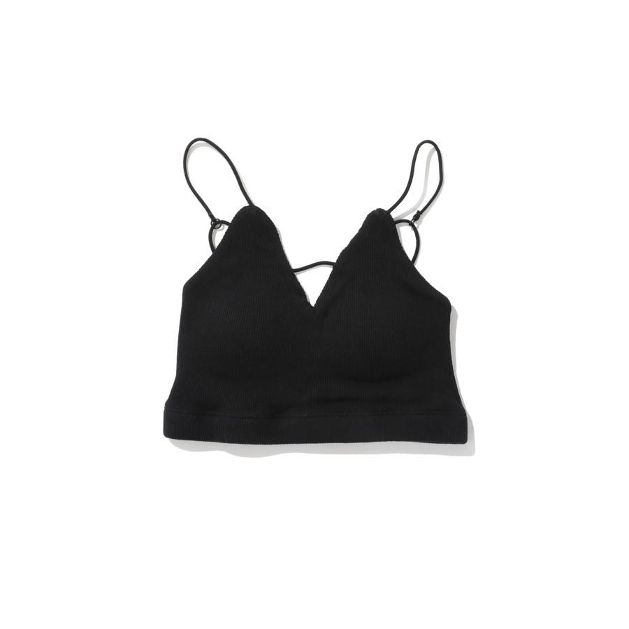 Front Design Bra Top - BLACK (KM24ST02) PALM(パーム) | 