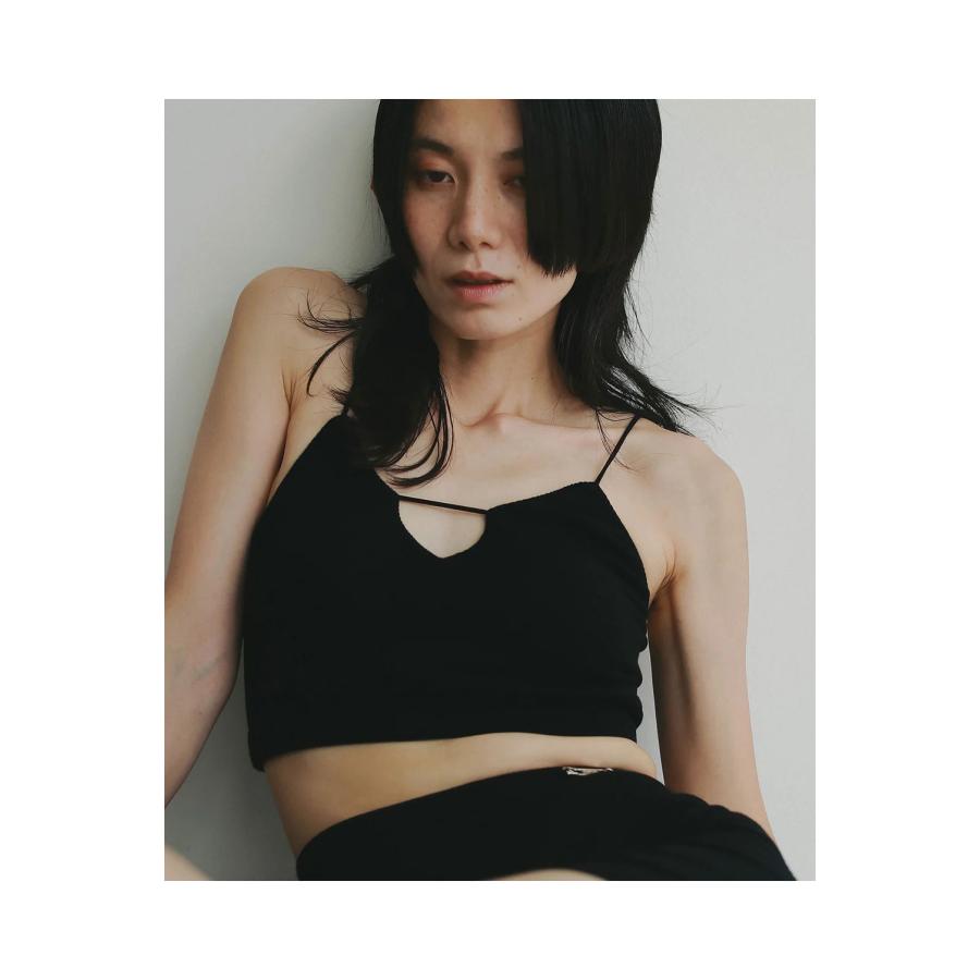 Front Design Bra Top - BLACK (KM24ST02) PALM(パーム) |  | 02