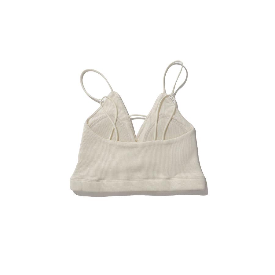 Front Design Bra Top - IVORY (KM24ST02) PALM(パーム) |  | 01