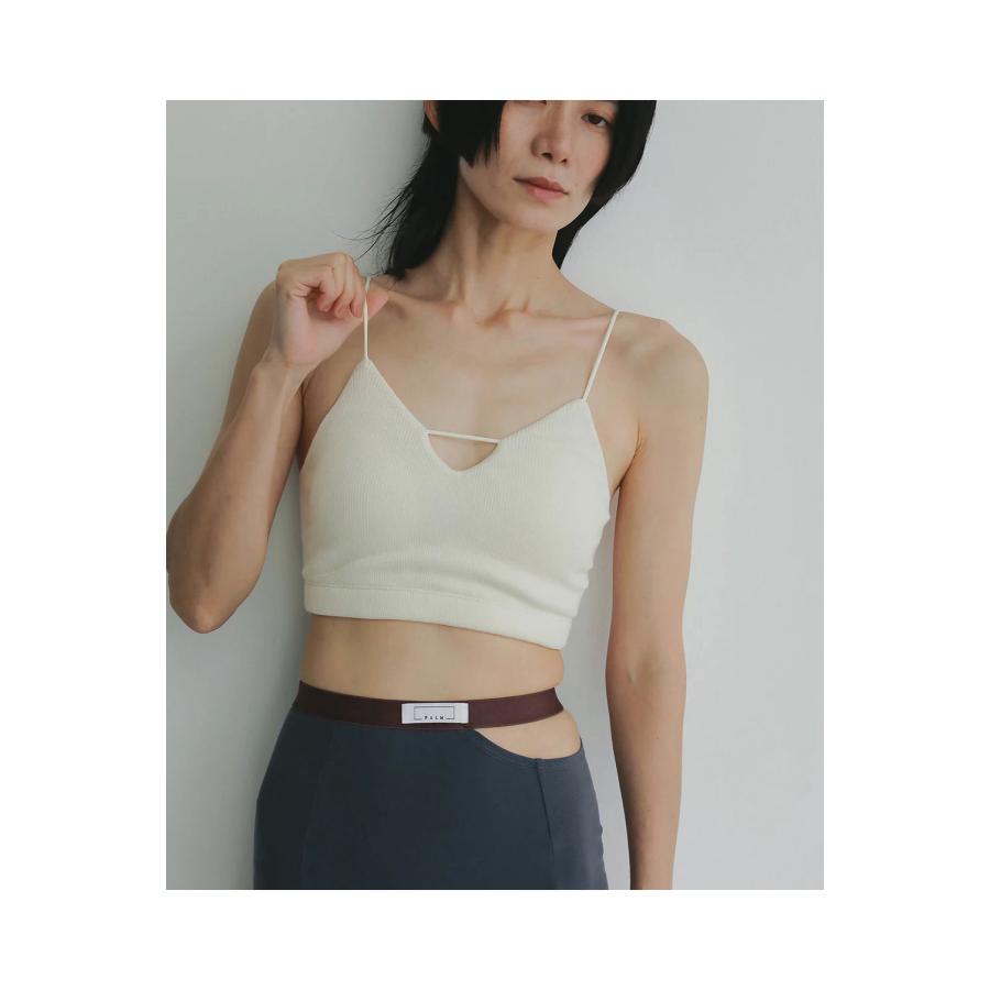 Front Design Bra Top - IVORY (KM24ST02) PALM(パーム) |  | 02