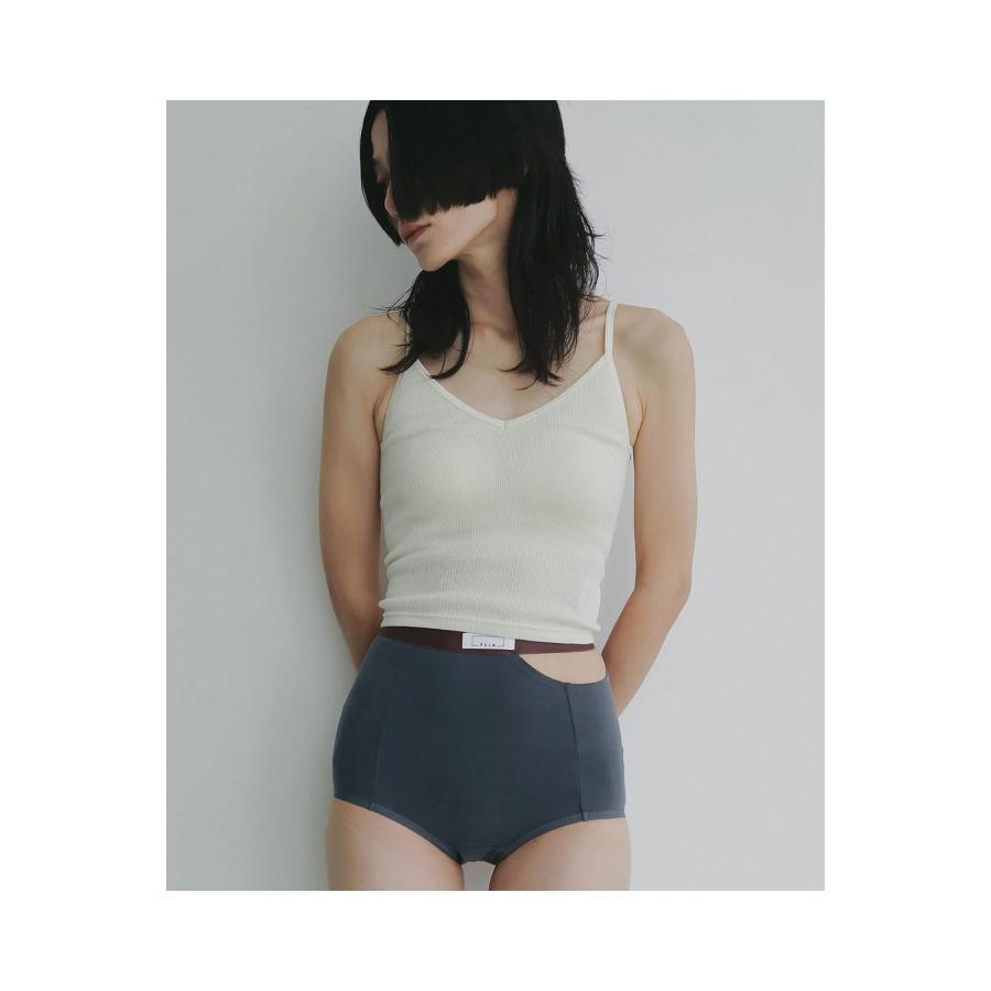 22 Rib Bra Camisole - OFF WHITE (PLTY-A1002) PALM(パーム) |  | 02