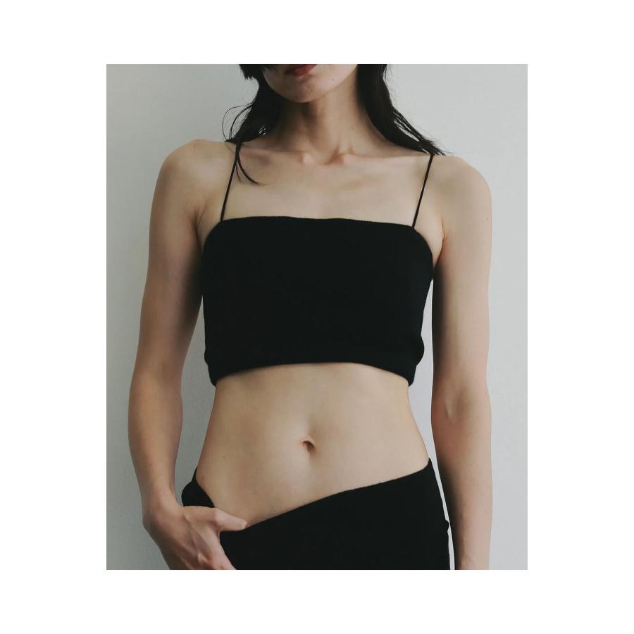 Square Bra Top - BLACK (KM25SUT01) PALM(パーム) |  | 02
