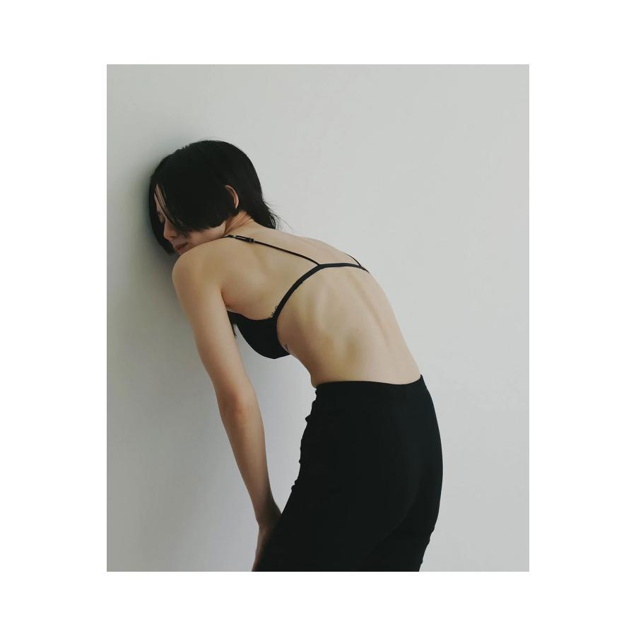 Knit Triangle Bra - BLACK (KM25SUT02) PALM(パーム) |  | 04