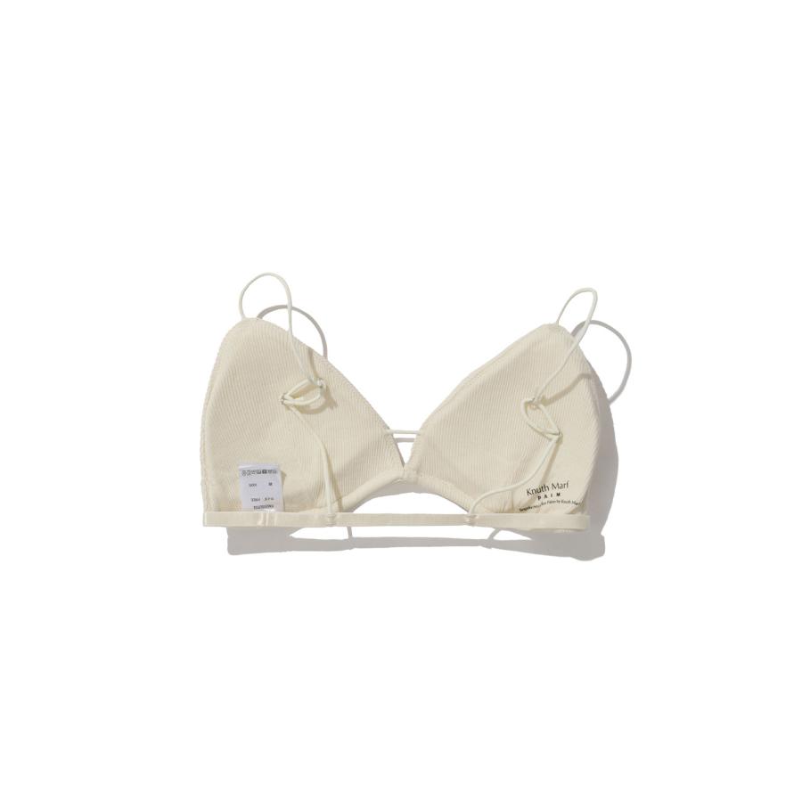 Knit Triangle Bra - OFF WHITE (KM25SUT02) PALM(パーム) |  | 01