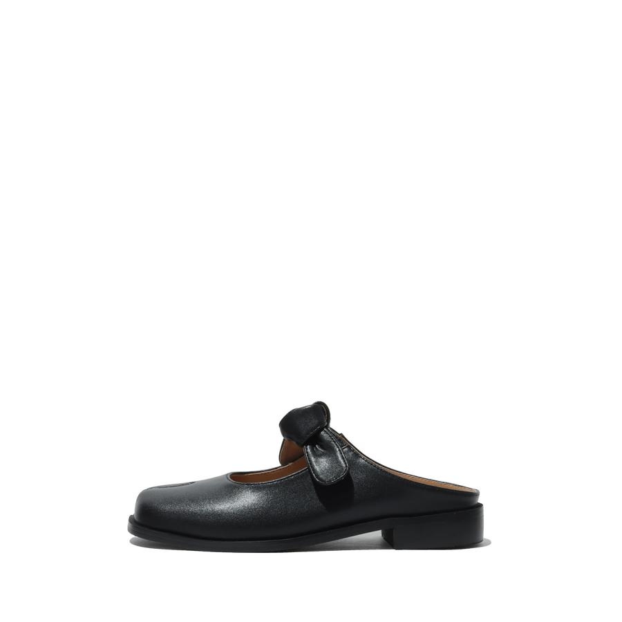 Bow-Knot Mule - Black (PAES_20257) PAES(ペイズ) | 