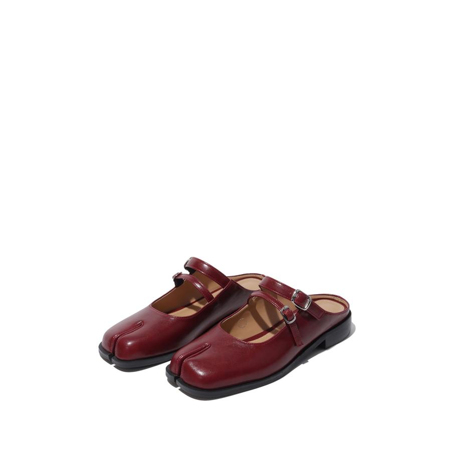 Double Buckle Mule - Burgundy (PAES_20255) PAES(ペイズ) |  | 02