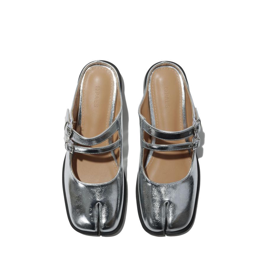 Double Buckle Mule - Silver (PAES_20255) PAES(ペイズ) |  | 07