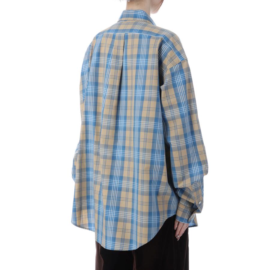 CHECK DADDY SHIRT - 83 BLUE (26SMSBL11) Shinzone(シンゾーン) | THE SHINZONE | 02