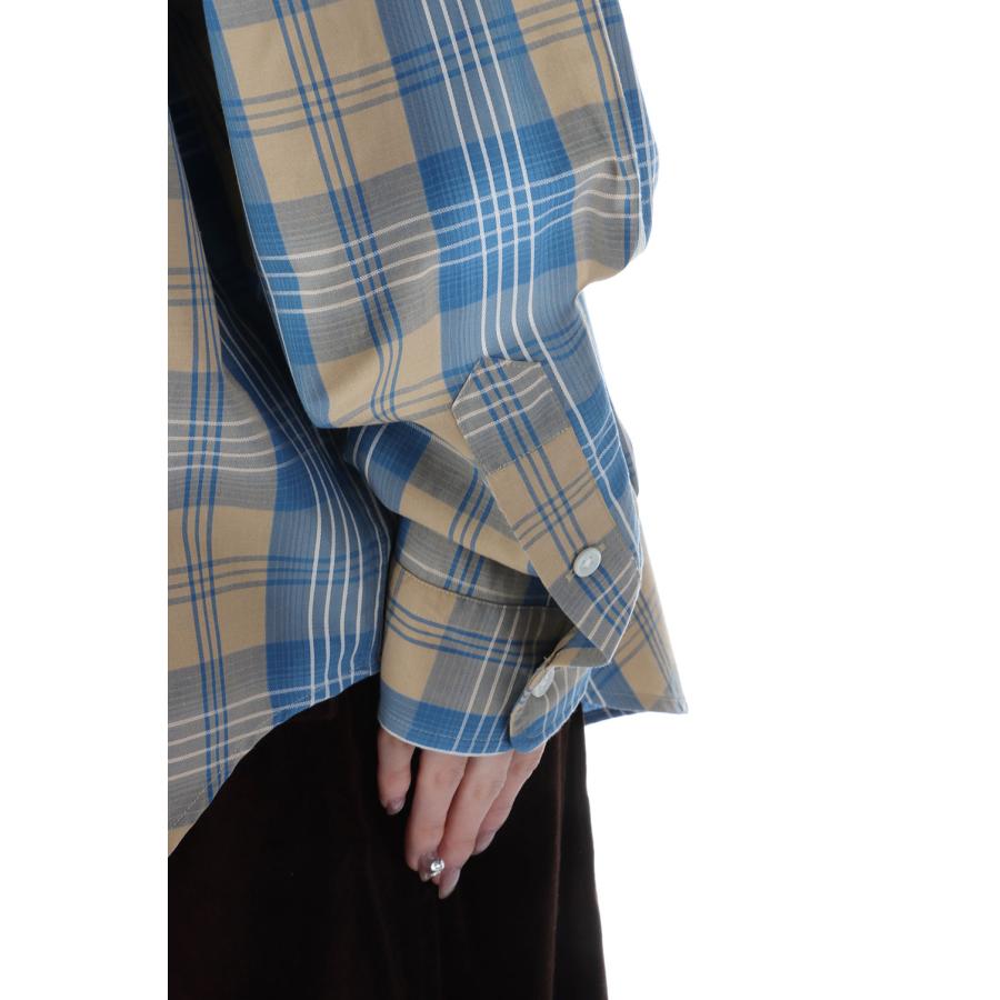 CHECK DADDY SHIRT - 83 BLUE (26SMSBL11) Shinzone(シンゾーン) | THE SHINZONE | 04