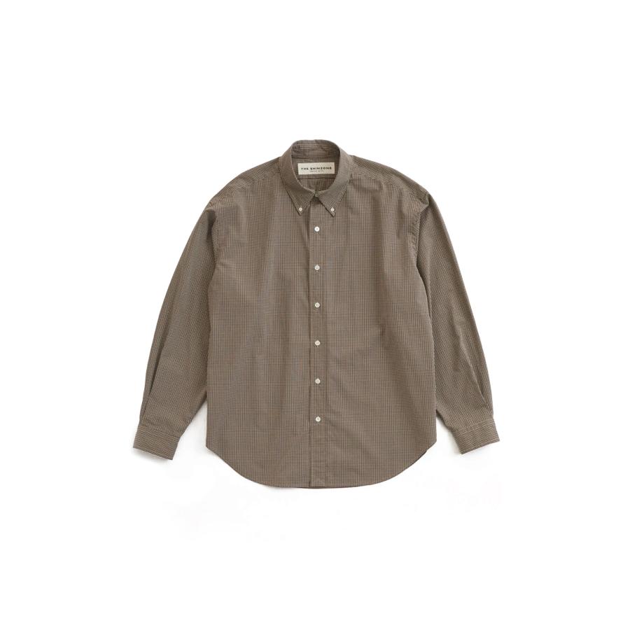 MINI CHECK DADDY SHIRT - 48 BROWN (26SMSBL10) Shinzone(シンゾーン) | THE SHINZONE