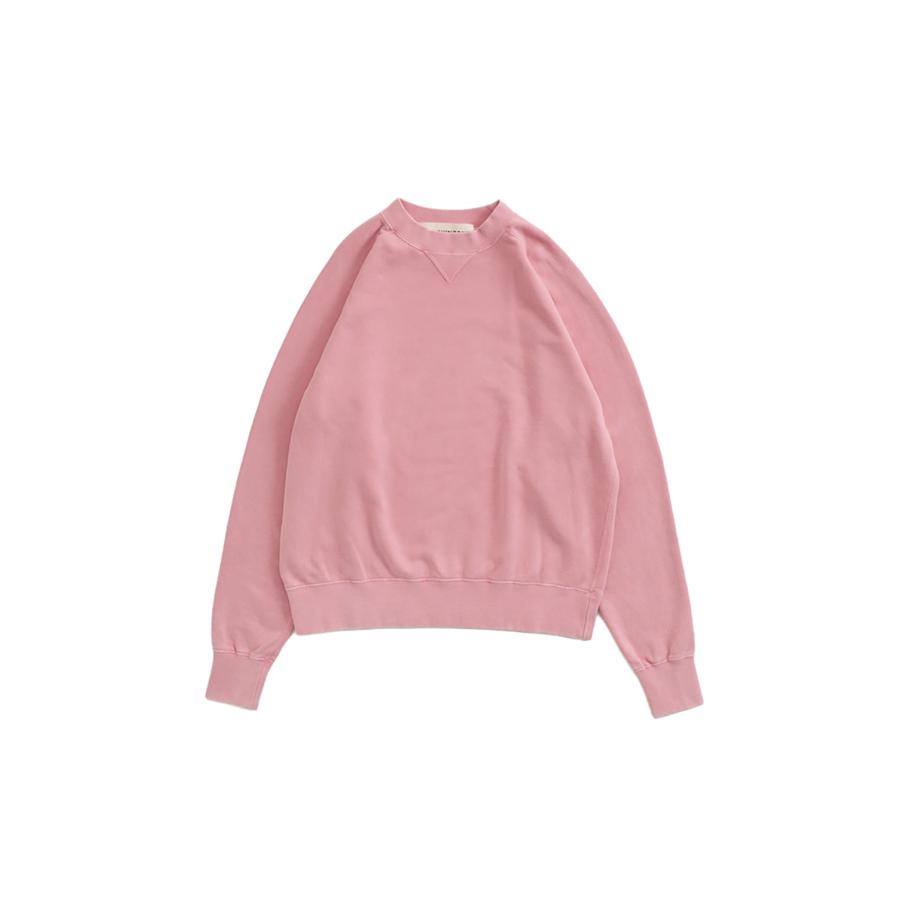 GARMENT DYED SWEATSHIRT - 12 PINK (26SMSCU05) Shinzone(シンゾーン) | THE SHINZONE