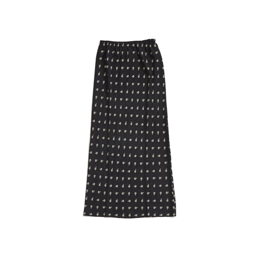 ILICA JACQUARD SKIRT - 07 BLACK (26SMSSK02) Shinzone(シンゾーン) | THE SHINZONE