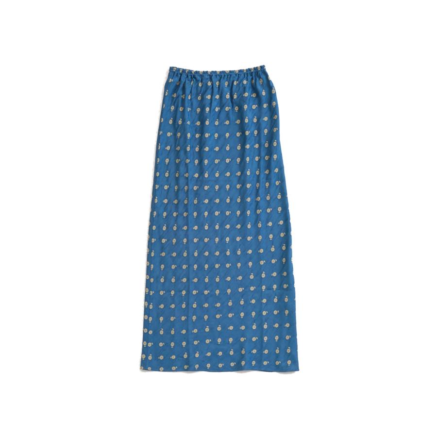 ILICA JACQUARD SKIRT - 83 BLUE (26SMSSK02) Shinzone(シンゾーン) | THE SHINZONE