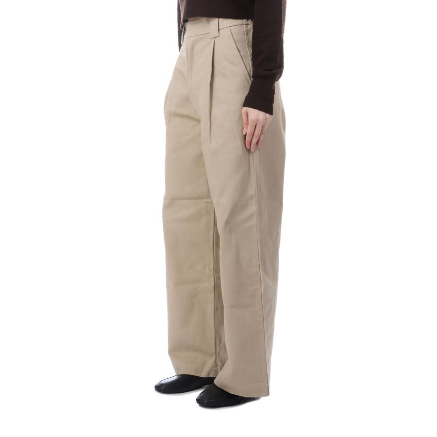 COTTON TWILL WIDE PANTS - 41 BEIGE (26SMSPA07) Shinzone(シンゾーン) | THE SHINZONE | 02