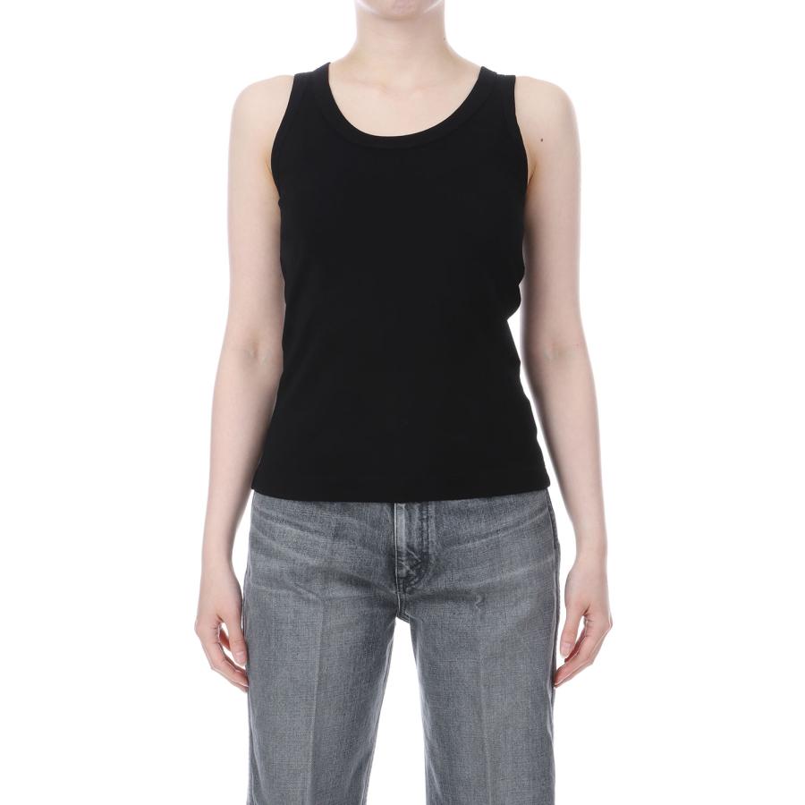 SHEER RIB TANK TOP - 07 BLACK (26SMSCU06) Shinzone(シンゾーン) | THE SHINZONE | 01