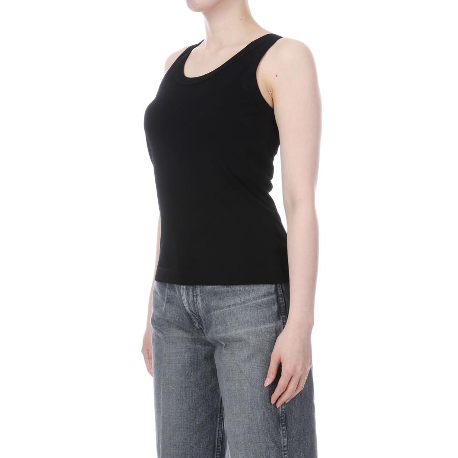 SHEER RIB TANK TOP - 07 BLACK (26SMSCU06) Shinzone(シンゾーン) | THE SHINZONE | 02