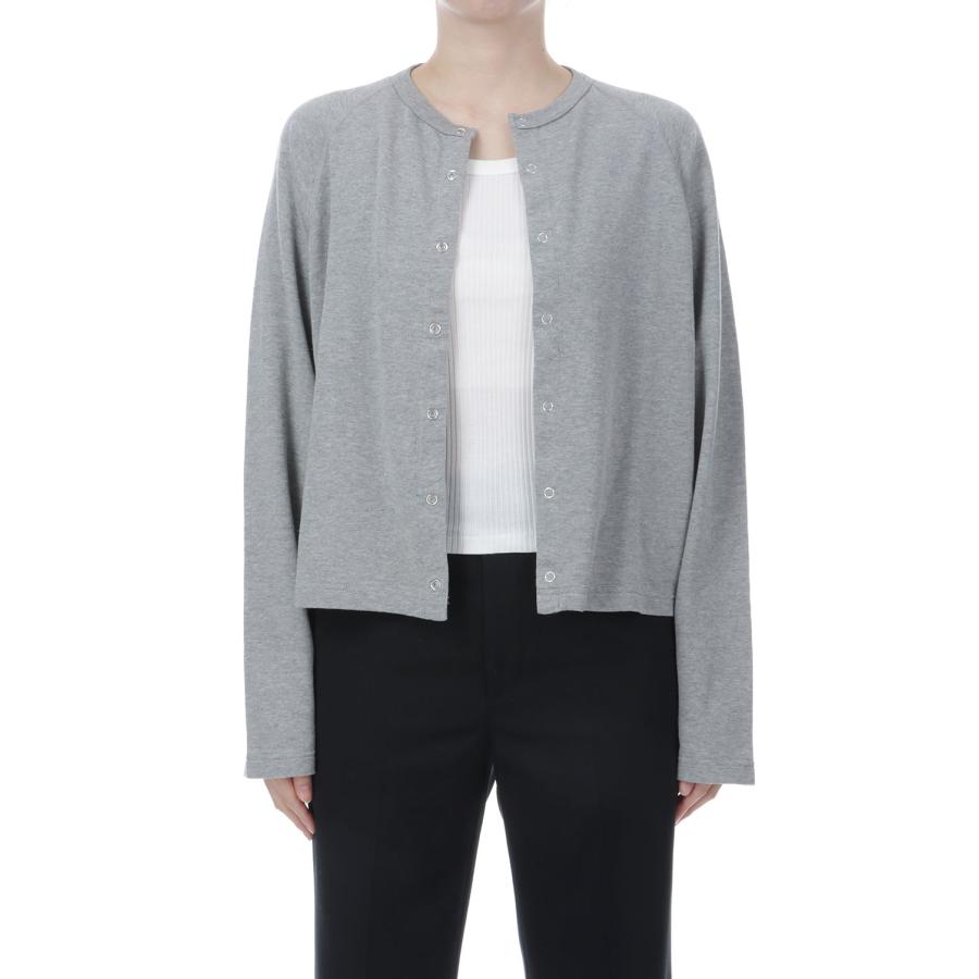 INLAYED CARDIGAN - 06 GRAY (26SMSCU08) Shinzone(シンゾーン) | THE SHINZONE | 06