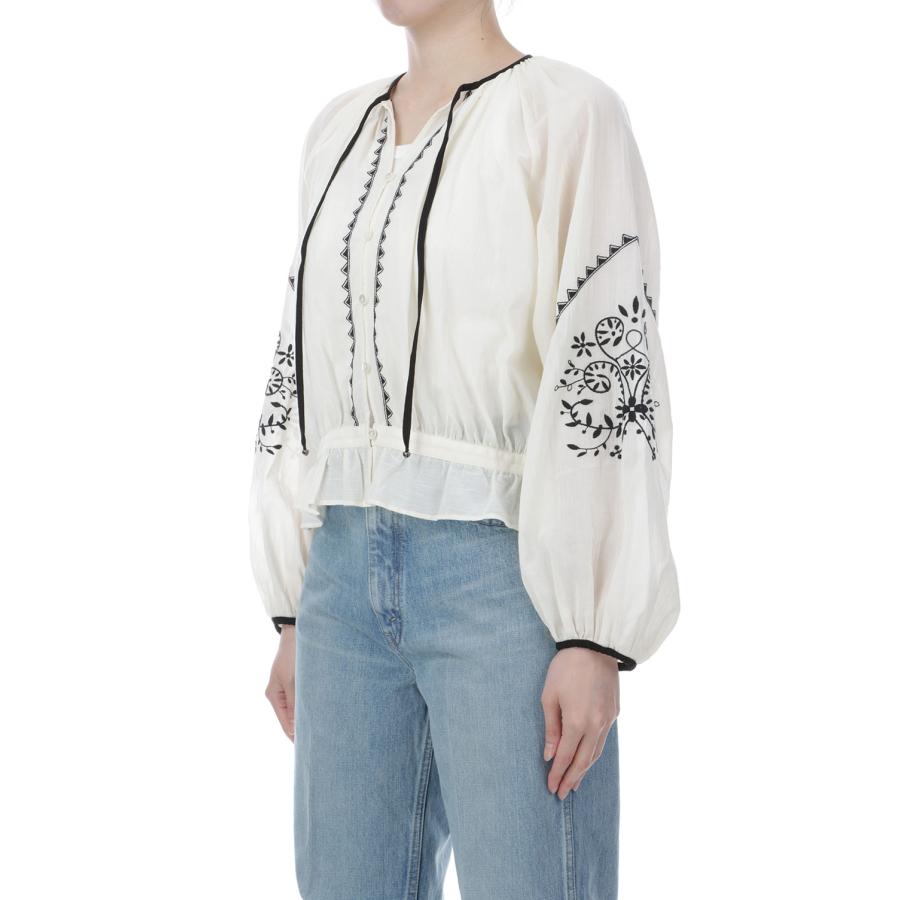 EMBROIDERED BLOUSE - 02 ECRU (26SMSBL09) Shinzone(シンゾーン) | THE SHINZONE | 02