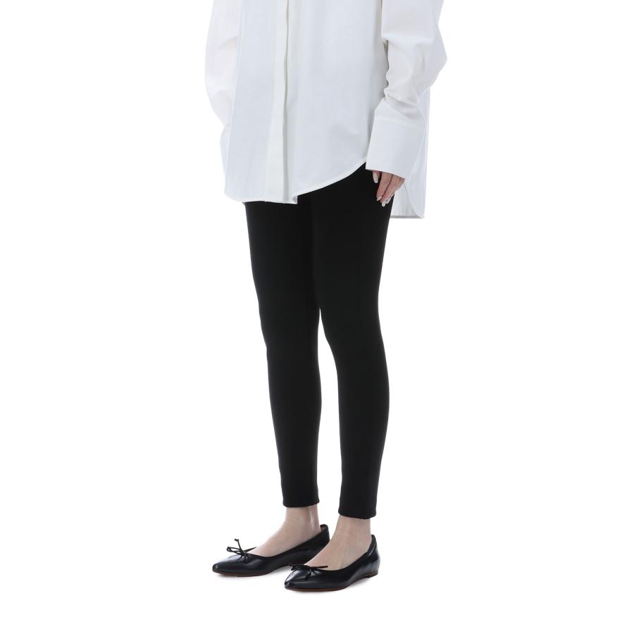 KNIT GEORGETTE LEGGINGS - 07 BLACK (25SMSPA11) Shinzone(シンゾーン) | THE SHINZONE | 01