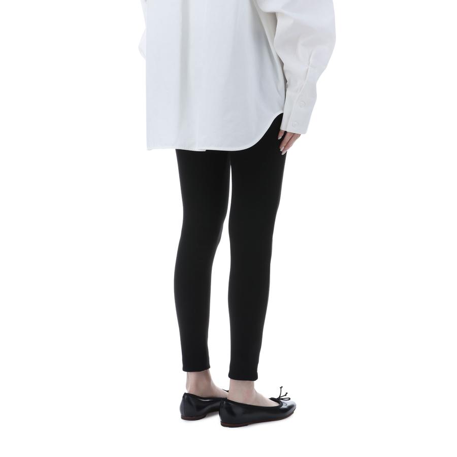 KNIT GEORGETTE LEGGINGS - 07 BLACK (25SMSPA11) Shinzone(シンゾーン) | THE SHINZONE | 02