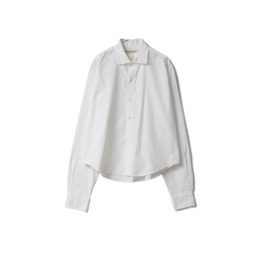 SHORT PECK SHIRT - 01 WHITE (25SMSBL12) Shinzone(シンゾーン) | THE SHINZONE