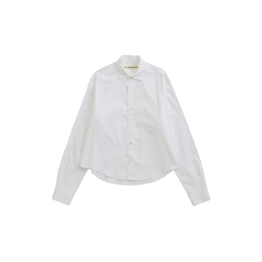 SHORT PECK SHIRT - 01 WHITE (25SMSBL12) Shinzone(シンゾーン) | THE SHINZONE | 03