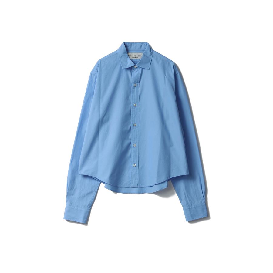 SHORT PECK SHIRT - 83 BLUE (25SMSBL12) Shinzone(シンゾーン) | THE SHINZONE