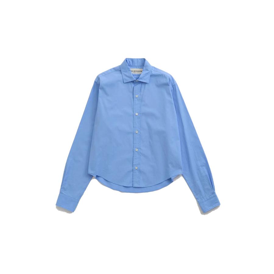 SHORT PECK SHIRT - 83 BLUE (25SMSBL12) Shinzone(シンゾーン) | THE SHINZONE | 02
