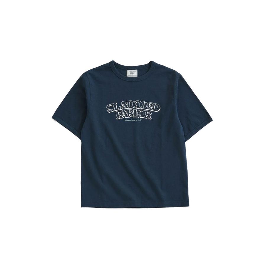 SLADOLED PARLOR TEE - 85 NAVY (26MMSCU06) Shinzone(シンゾーン) | THE SHINZONE