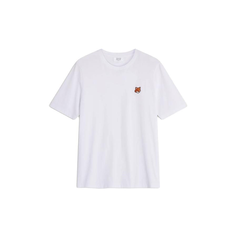 FOX HEAD REGULAR TEE-SHIRT - WHITE (PM00107KJ7026) Maison Kitsune -Men-(メゾンキツネ) | 