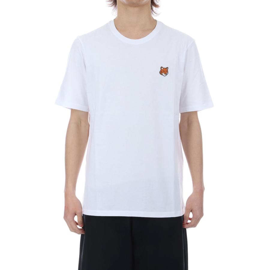 FOX HEAD REGULAR TEE-SHIRT - WHITE (PM00107KJ7026) Maison Kitsune -Men-(メゾンキツネ) |  | 01