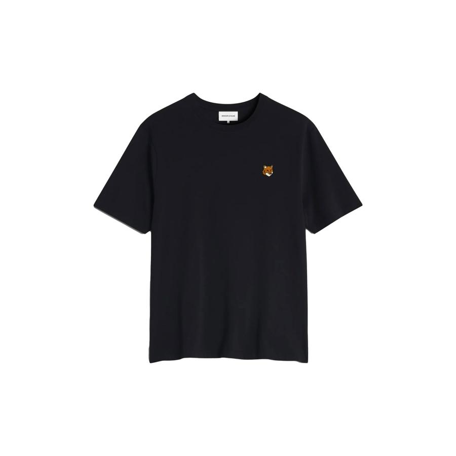 FOX HEAD REGULAR TEE-SHIRT - BLACK (PM00107KJ7026) Maison Kitsune -Men-(メゾンキツネ) | 