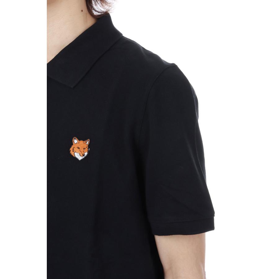 FOX HEAD REGULAR POLO - BLACK (PM00209KP0002) Maison Kitsune -Men-(メゾンキツネ) |  | 04