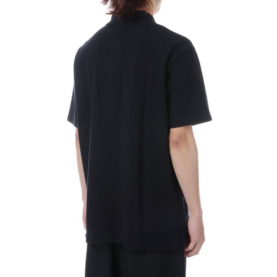 FOX HEAD COMFORT POLO - BLACK (PM00210KP0001) Maison Kitsune -Men-(メゾンキツネ) |  | 03