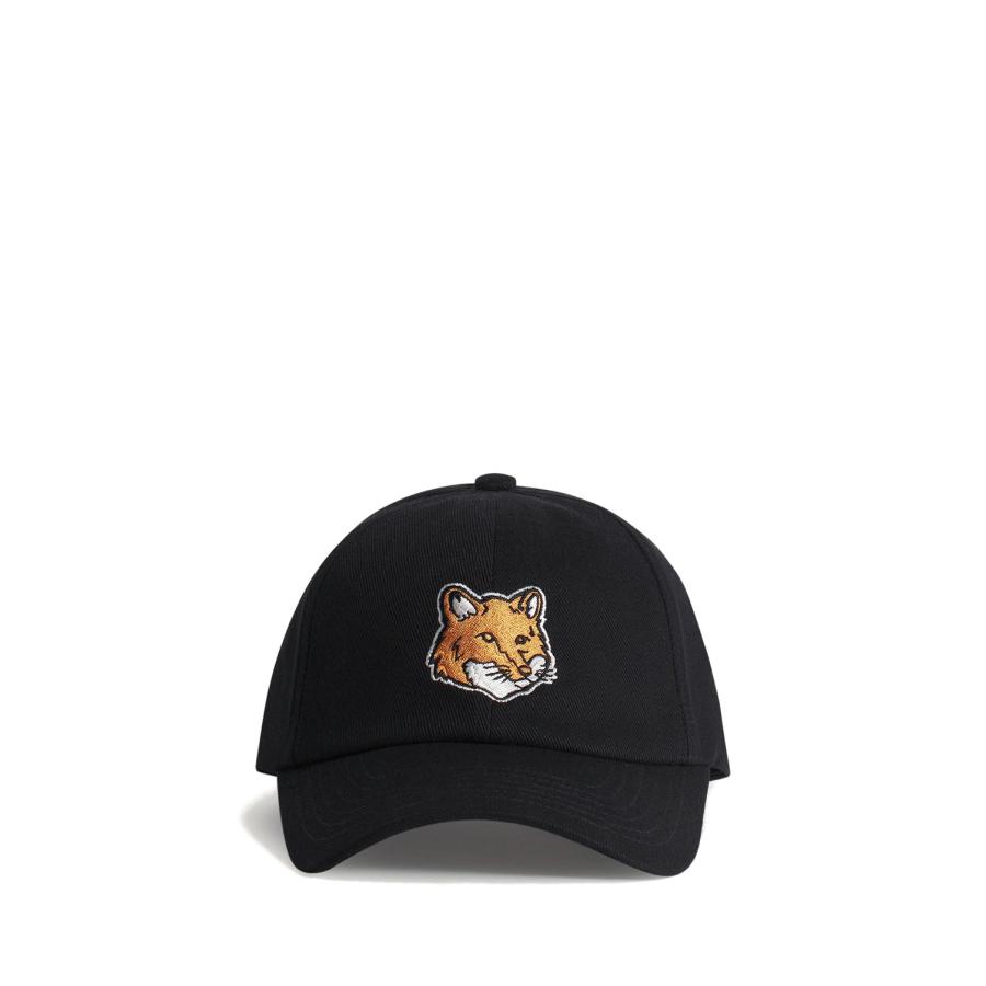 FOX HEAD CAP - BLACK (PM06100WW0096) Maison Kitsune -Men-(メゾンキツネ) |  | 01