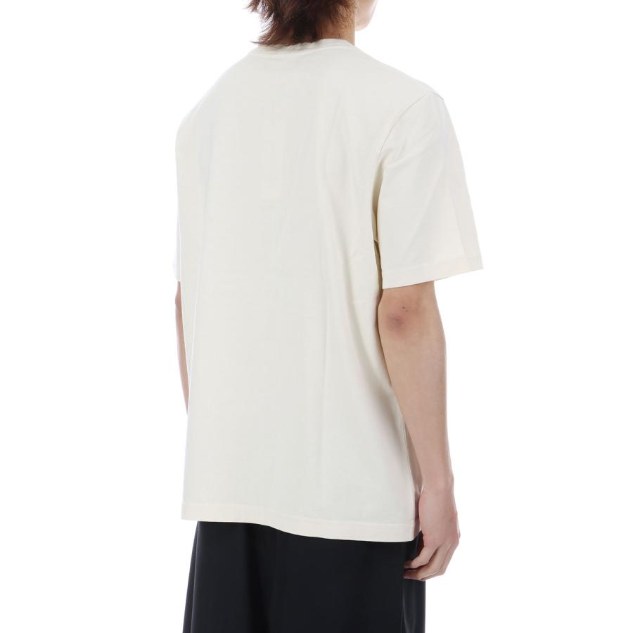 DOUBLE FOX HEAD COMFORT TEE- SHIRT - LATTE (OM011CFKJ7025) Maison Kitsune -Men-(メゾンキツネ) |  | 03