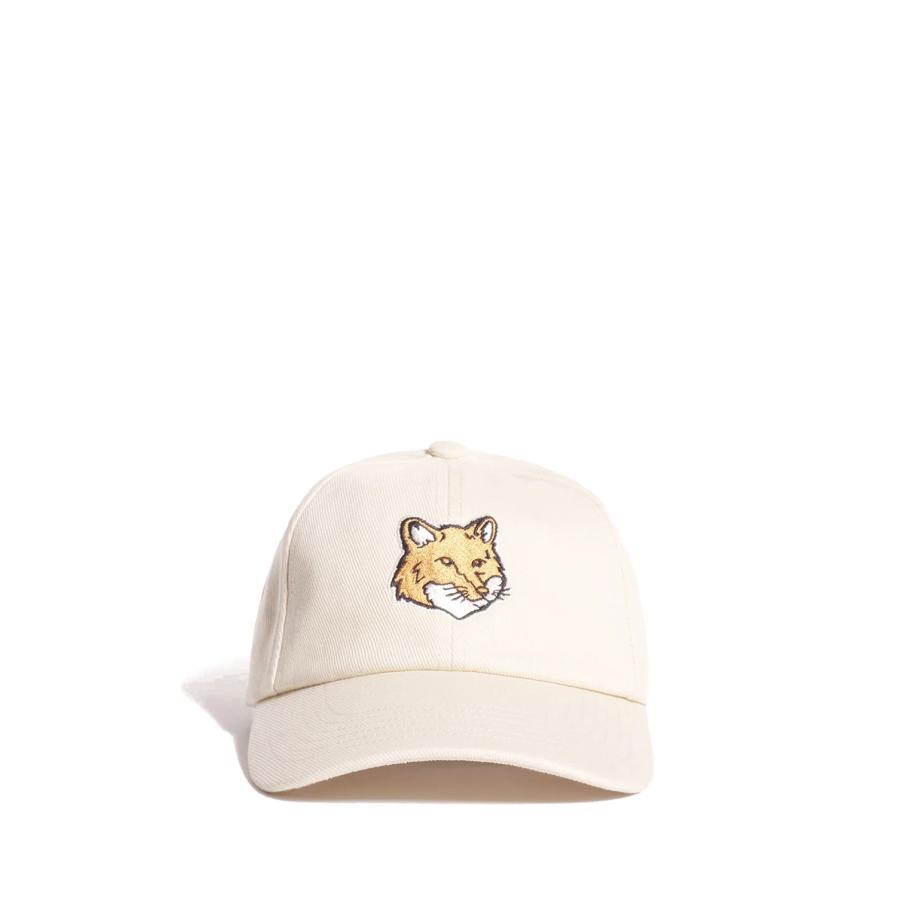 FOX HEAD CAP - DRIFTWOOD (PM06100WW0096) Maison Kitsune -Men-(メゾンキツネ) |  | 01