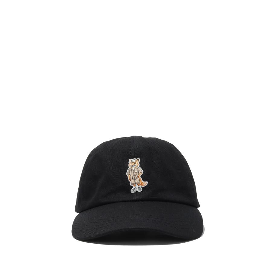 DRESSED FOX CAP - BLACK (QU06102WB0026) Maison Kitsune -Men-(メゾンキツネ) |  | 01