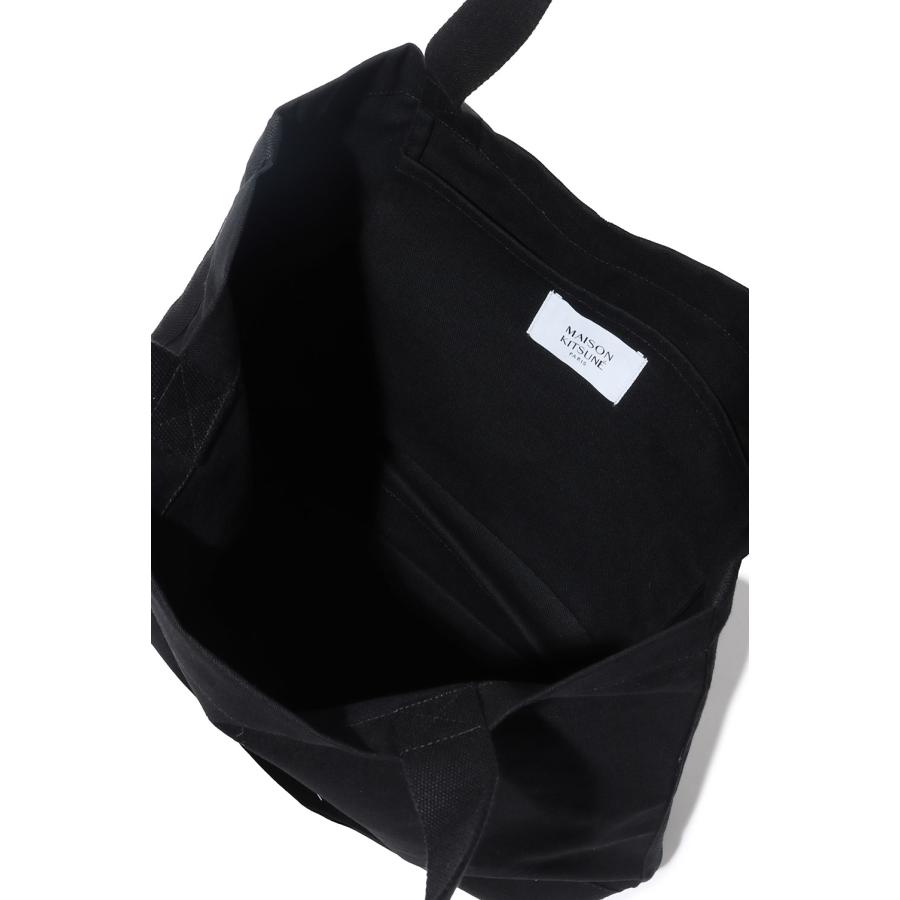 DRESSED FOX TOTE - BLACK (QU05109WW9042) Maison Kitsune -Men-(メゾンキツネ) |  | 03
