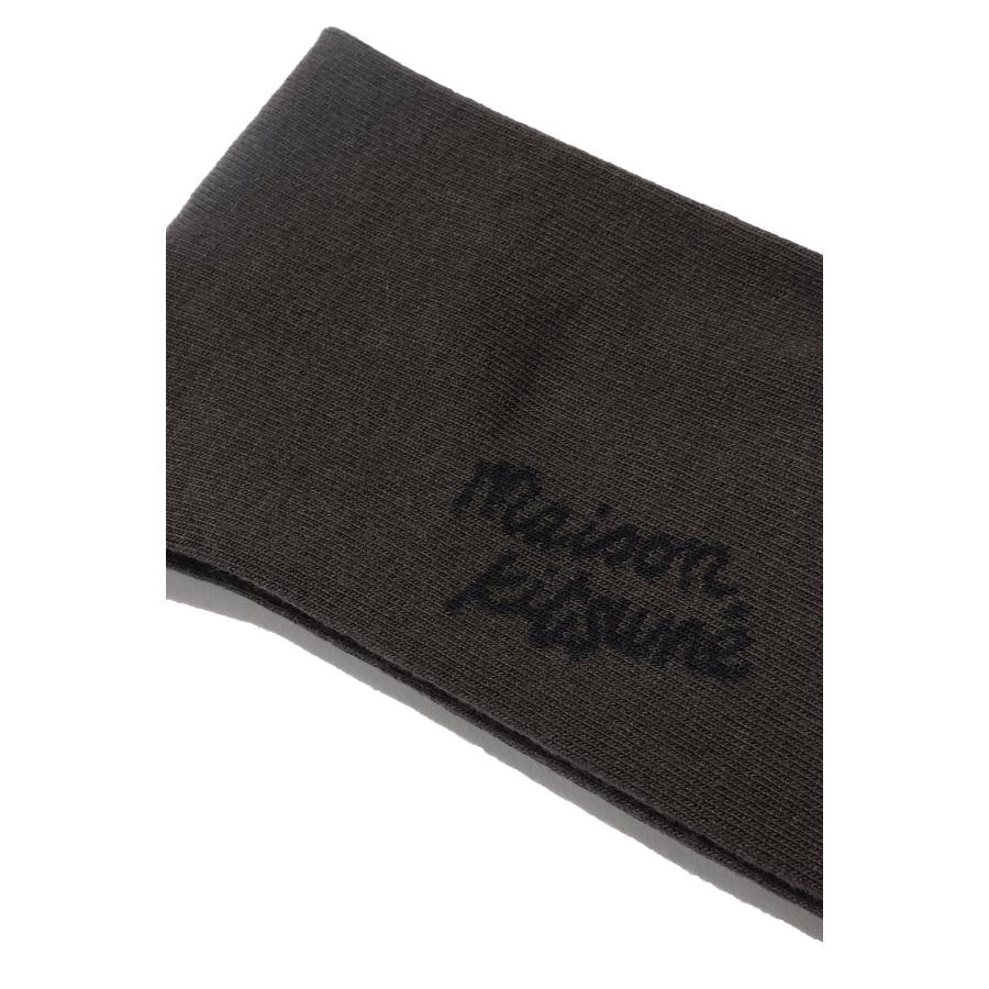 FOX HEAD SOCKS - BELUGA (OM06411KT1145) Maison Kitsune -Men-(メゾンキツネ) |  | 01